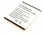 Akku passend f&uuml;r ZTE Blade A521, Li-Ion, 3,85V, 2350mAh, 9,0Wh, built-in, ohne