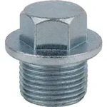KS TOOLS &Ouml;lablassschraube, Au&szlig;en6kant 17mm, M20x1,5x15mm, 10er-Pack (430.1191)