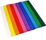PAPSTAR Krepp-Papier-Rollen, 500 mm x 2,5 m, sortiert