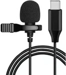 USB-C Ansteckmikrofon Mikrofon Ansteck Lavalier Microphone f&uuml;r DJI Kamera Smartphone