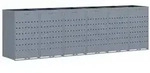 vidaXL Wagenm&uuml;llbeh&auml;lter f&uuml;r 6 Beh&auml;lter Hellgrau 408 x 77,5 x 121,5 cm
