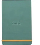 Rhodia Webnotepad A5 96 Bl liniert, mikroperforiert, 90g, Wassergr&uuml;n 194388C