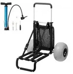 VEVOR Strandkarre Bollerwagen Sandwagen, Strandwagen 74,84 kg Tragkraft,
