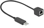 Delock - Serieller Adapter - USB (M) bis RJ-45 (W)