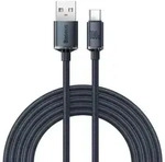 Baseus Crystal Shine Series Schnellladekabel USB-A auf USB-C &ndash; 100?W &ndash; Schwarz 2