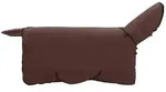vidaXL Pferdedecke Volles Dunkelbraun 145 cm Polyester