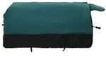 vidaXL Pferdedecke Dunkelgr&uuml;n und Schwarz 75 cm Polyester