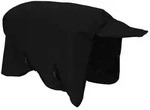 vidaXL Pferdedecke Schwarz 115 cm Polyester