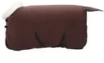 vidaXL Pferdedecke Volles Dunkelbraun 75 cm Polarfleece