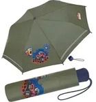 Scout Kinder-Taschenschirm Regenschirm mit reflektierenden Streifen Adventure