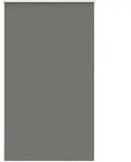 vidaXL Verdunkelungsrollo Grau 140x210cm Stoffbreite 136,6cm Polyester