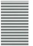 vidaXL Zebrarollo Dunkelgrau 140x230 cm Stoffbreite 135,9 cm Polyester