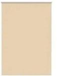 vidaXL Verdunkelungsrollo Beige 110x130 cm Stoffbreite 105,7 cm