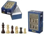Schachfiguren Barbarossa, K&ouml;nigsh&ouml;he 90 mm, in Set-Up Box