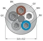 Turck Aktuator- u. Sensorleitung CABLE5X0.34 #6628858