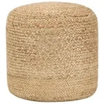 vidaXL Handgefertigter Sitzpuff 40 x 45 cm Jute