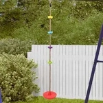vidaXL Kletterseil f&uuml;r Kinder mit Scheibensitz und Plattformen 200 cm