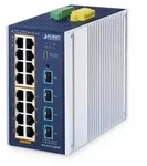 Planet Industrial L2+ 16-Port Managed Switch IGS-4215-16P4X