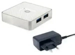 Conceptronic HUBBIES03W Schnittstellen-Hub USB 3.2 Gen 1 (3.1 Gen 1) Micro-B 5000