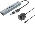 Conceptronic HUBBIES20GP USB 3.0 Hub with Power Adapter