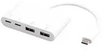 USB-C Hub 2 x USB-C 5 Gbps Anschl&uuml;sse + 2 x
