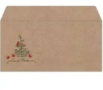"sigel Weihnachts-Umschlag "Christmas with apples", DIN lang"