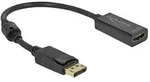 Delock - Videoadapter - DisplayPort m&auml;nnlich eingerastet bis HDMI weiblich