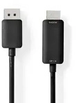 Nedis CCGP37104BK20 - 2 m - DisplayPort - HDMI - M&auml;nnlich - M&auml;nnlich - Gerade