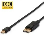 8K Mini Displayport auf Displayport Kabel 1m