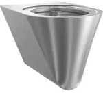 KWC AR T-WC, HEAVY DUTY, Edst., Hw.-Mont., 360x350x500 mm, ohne Sitz