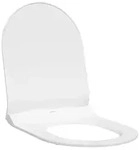 vidaXL Toilettensitz Verstellbar Wei&szlig; 50 x 36,5 x 5 cm Polypropylen