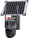 TECHNAXX Dual Kamera Outdoor TX-329, 4G, mit Solarmodul