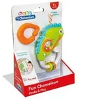Elektronische Rassel mit Griff - Chameleon