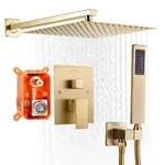 VEVOR Duscharmatur Regenduschsystem f&uuml;rs Badezimmer Duschsystem mit 254 mm