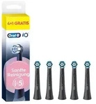 Oral-B iO Sanfte Reinigung Aufsteckb&uuml;rsten 4+1 Schwarz