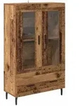 vidaXL Highboard Altholz 69,5 x 31 x 115 cm Holzwerkstoff