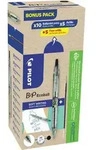 PILOT Kugelschreiber B2P Ecoball Set 10Kulis+10Minen M sw
