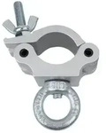 Showgear 50 mm Half Coupler + Eye Zul&auml;ssige Nutzlast: 340 kg - Aluminium - Silber