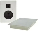 ChiliTec Einbaulautsprecher CTE-34E,eckig, wei&szlig; 2-Wege, 287x197mm, 120 Watt