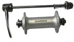SHIMANO HB-T3000 Acera Vorderrad-Nabe, 100 mm, 36 Loch, Schnellspanner, silber