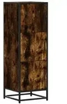vidaXL Highboard R&auml;uchereiche 35,5x35x106,5 cm Holzwerkstoff Metall