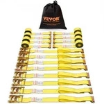 VEVOR 8er-Pack Spanngurte mit Ratsche, 2362,31kg, 5,08 x 38,1 cm, robust f&uuml;r...