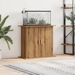 vidaXL Aquariumst&auml;nder Artisan-Eiche 81x36x73 cm Holzwerkstoff