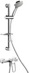 Delabie Duschsystem m. EHM 2739 Securitouch, S-Anschl. STOP/CHECK