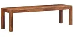 vidaXL Bank 160 cm Massivholz Akazie