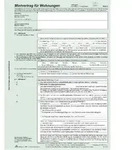 Universal-Mietvertrag f&uuml;r Wohnungen mit &Uuml;bergabeprotokoll VE=10 St&uuml;ck