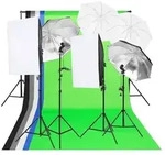 vidaXL Fotostudio-Beleuchtung Set