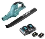 Makita DUB 361 PT 2x 18 V / 36 V Akku Laubbl&auml;ser Gebl&auml;se + 2x Makita BL 1850 5 Ah /