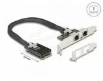 Delock Mini PCIe IO PCIe full size 2 x RJ45 Gigabit LAN