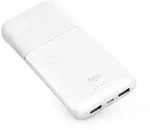 Powerbank Puro DAILY 10 PLUS 10000mAh 2x USBA / 1x USB-C 22,5W - wei&szlig;